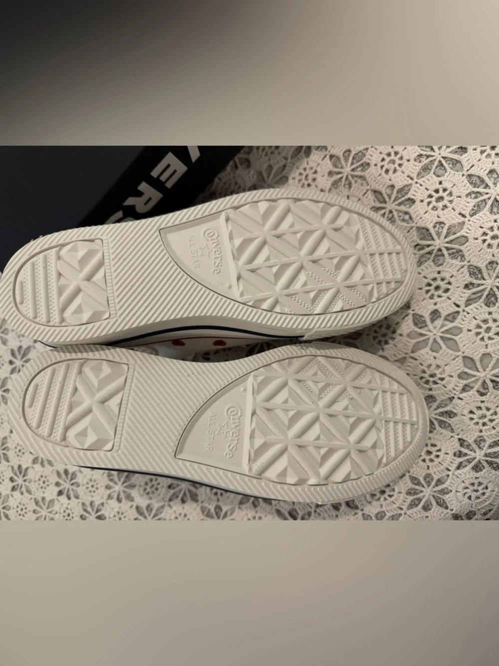 Converse playful white